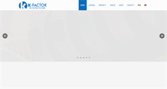 Desktop Screenshot of kfactor.it