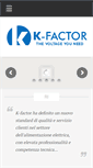 Mobile Screenshot of kfactor.it